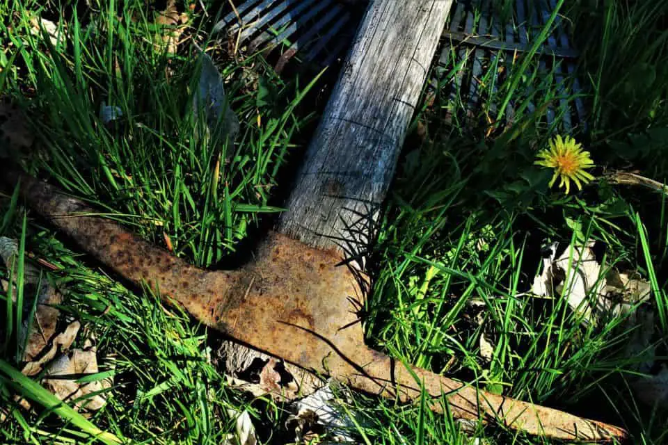 A pickaxe on the article What is a Cutter Mattock