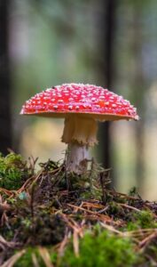 A mushroom on the article Is Mushroom Compost Good for Gardens?